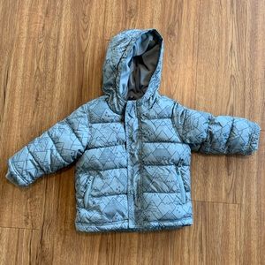 Old Navy Toddler Puffer Jacket 2T Gray